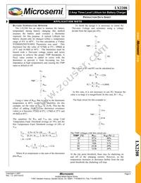 LX2208ILD-TR Datasheet Page 9