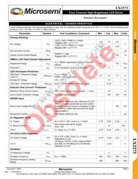 LX2273ILQ Datasheet Page 7