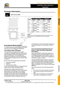 LX23108LILQ-TR Datasheet Page 6