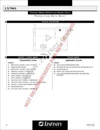 LX7001ILP Datasheet Page 4
