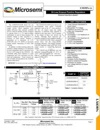 LX8385B-33CP Datasheet Cover