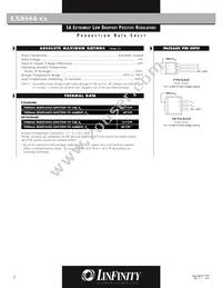 LX8554-33CP Datasheet Page 2