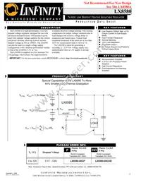 LX8580-00CP Datasheet Cover