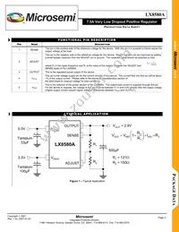 LX8580A-00CP Datasheet Page 3