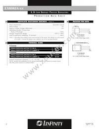 LX8582A-33CV Datasheet Page 2