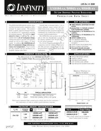 LX8584B-33CV Datasheet Cover