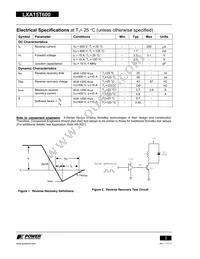 LXA15T600 Datasheet Page 2