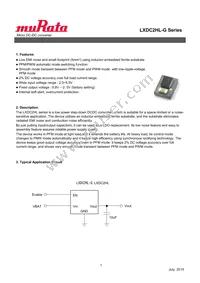 LXDC2HL25G-341 Datasheet Cover