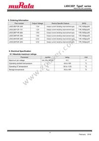 LXDC3EP15F-263 Datasheet Page 4