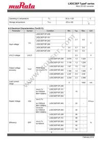 LXDC3EP25F-265 Datasheet Page 4