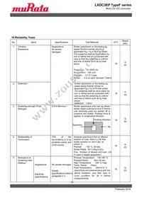 LXDC3EP25F-265 Datasheet Page 16