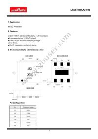 LXES1TBAA2-013 Datasheet Cover