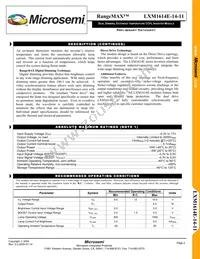 LXM1614E-14-11 Datasheet Page 2