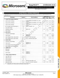 LXM1614E-14-11 Datasheet Page 3