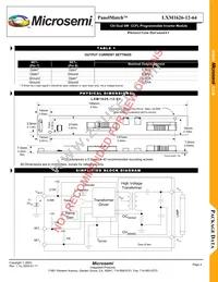 LXM1626-12-64 Datasheet Page 4