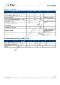 LXS 25-NPS Datasheet Page 3