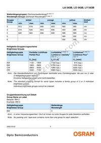 LY 543B-BWDW-26 Datasheet Page 5