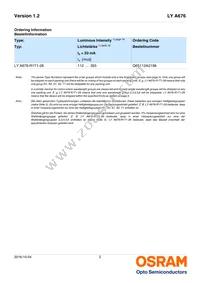LY A676-R1T1-26-0-20-R33-Z Datasheet Page 2