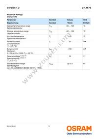 LY A676-R1T1-26-0-20-R33-Z Datasheet Page 3