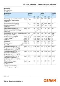 LY E6SF-AABA-46-1-ZI Datasheet Page 5