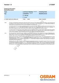 LY E6SF-ABCA-36-3B5A-50-R18-Z Datasheet Page 2