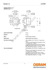 LY ETSF-AABA-35-1-50-R18-Z Datasheet Page 11