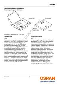 LY G5AP-CZDZ-36-1-100-R18-Z Datasheet Page 17