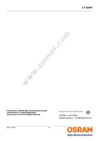 LY G5AP-CZDZ-36-1-100-R18-Z Datasheet Page 21