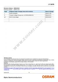 LY G67B-ABCA-26-1-Z Datasheet Page 14