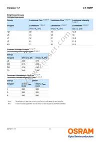 LY H9PP-HZJZ-46-1 Datasheet Page 5