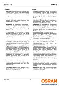 LY M676-Q2T1-26-Z Datasheet Page 19