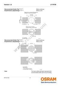 LY P47B-T2V1-26-1-Z Datasheet Page 11