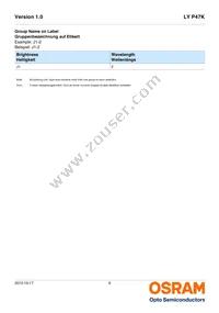 LY P47K-J1K2-26-Z Datasheet Page 6