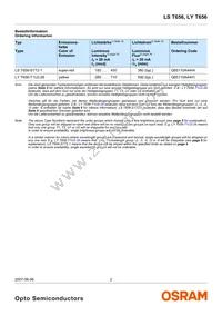 LY T656-T1U2-26-Z Datasheet Page 2