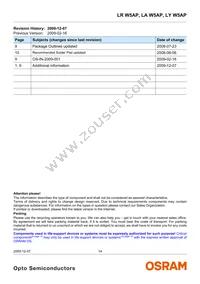 LY W5AP-KYLZ-36-Z Datasheet Page 14