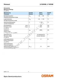 LY W5KM-HYJZ-36-Z Datasheet Page 3