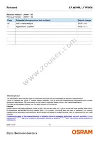 LY W5KM-HYJZ-36-Z Datasheet Page 14