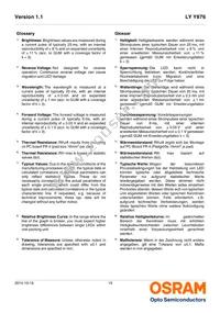 LY Y876-R2T1-26-Z Datasheet Page 19