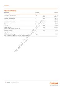 LY Y8SF-U1V2-36-0-20-R18-Z Datasheet Page 3