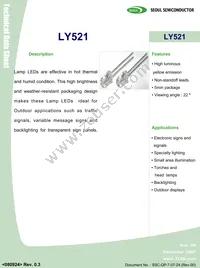 LY521 Datasheet Page 3