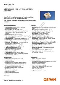 LYG T670-JL-1-0+JL-1-0-10-R18-Z Datasheet Cover