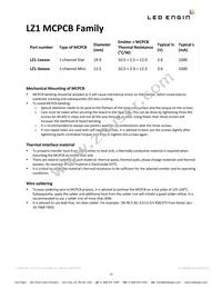 LZ1-00B200-0000 Datasheet Page 12