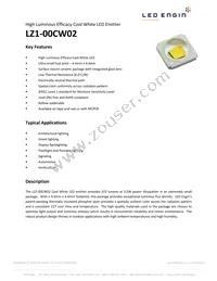 LZ1-00CW02-0055 Datasheet Cover