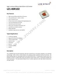 LZ1-00R102-0000 Datasheet Cover