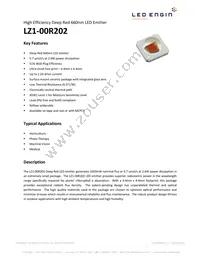 LZ1-00R202-0000 Datasheet Cover