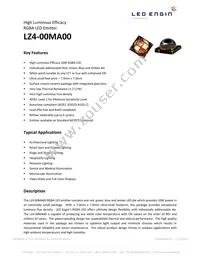 LZ4-00MA00-0000 Datasheet Cover