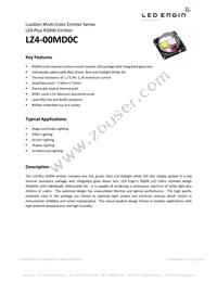 LZ4-00MD0C-0000 Datasheet Cover