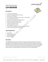 LZ4-00SW08-0000 Datasheet Cover