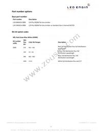 LZ4-04MDCA-0000 Datasheet Page 2