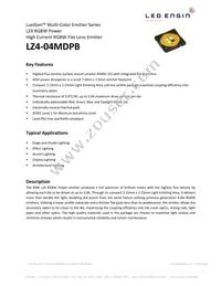 LZ4-04MDPB-0000 Datasheet Cover